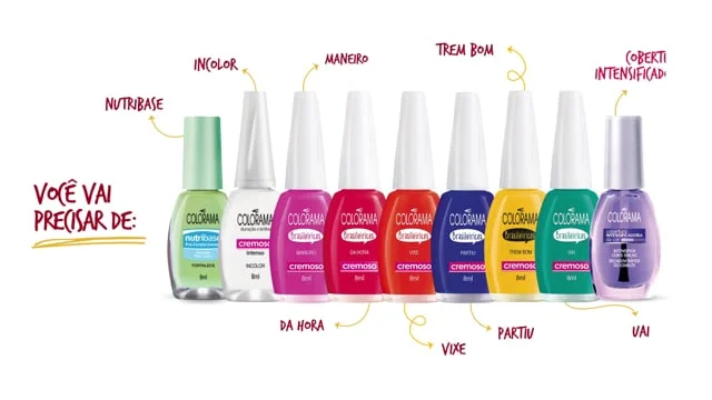 Colorama - Tutorial - Misturas do Brasil
